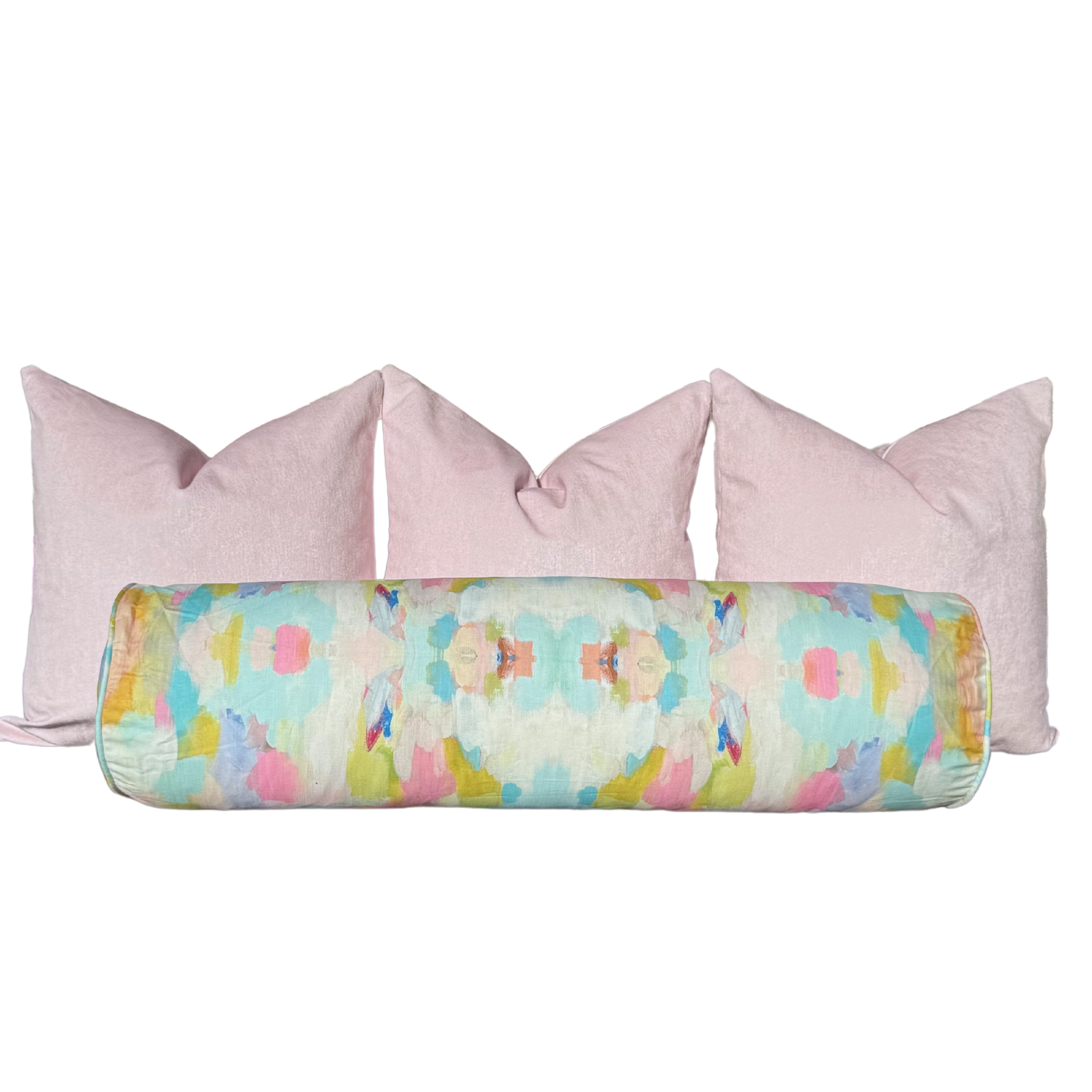 “Spring Fever” Bolster Pillows