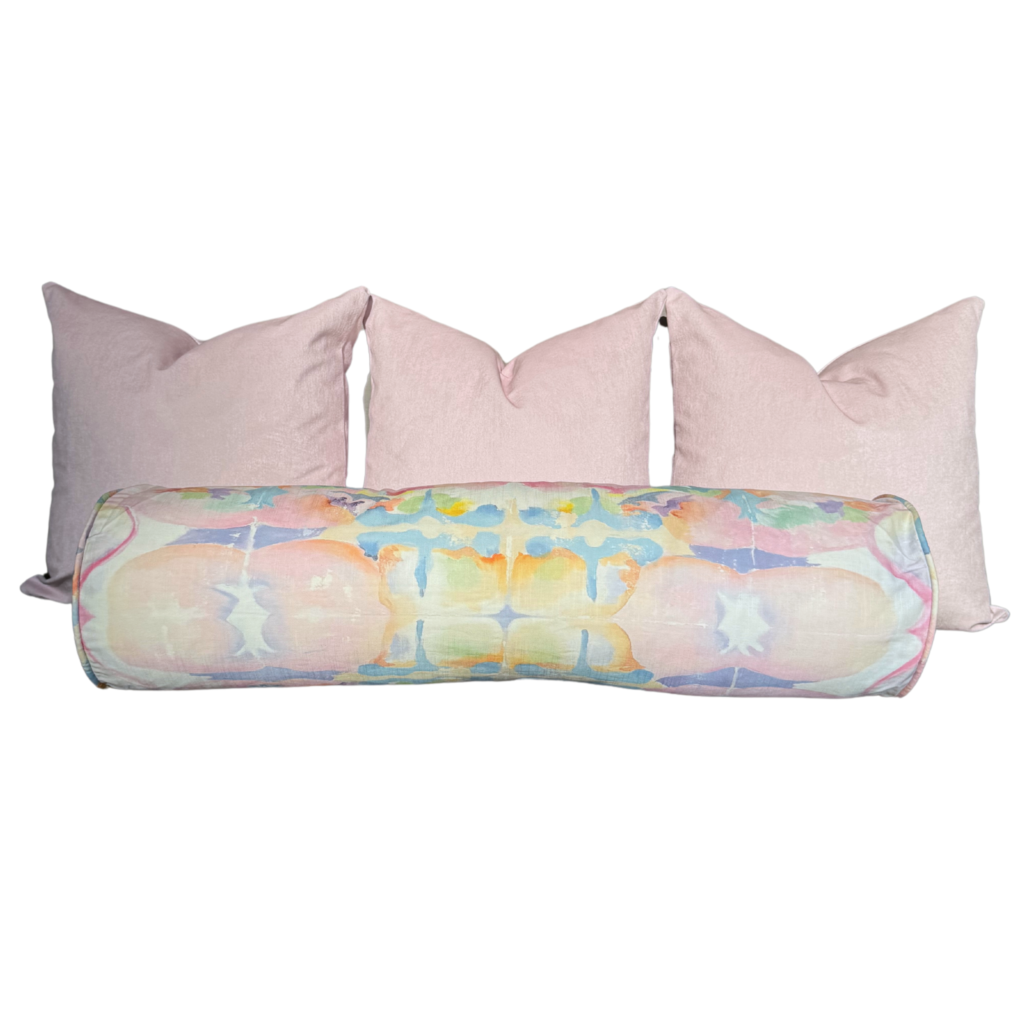 “Kaleidoscope” Bolster Pillows