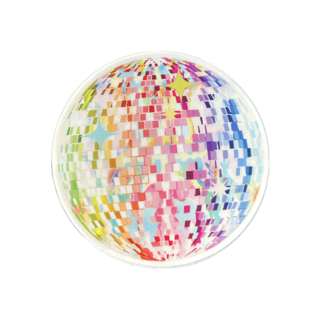 Disco Ball Sticker – MKDecker Designs