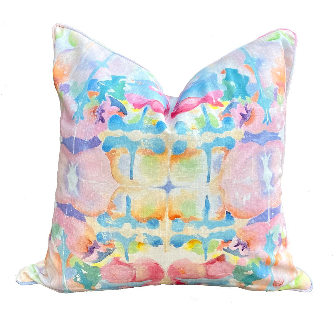“Kaleidoscope” Square Pillow