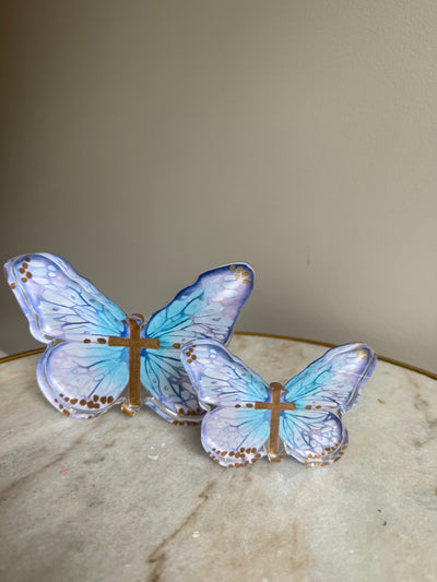 Seconds Sale “Blue Cross Butterfly” Acrylic Shelfie