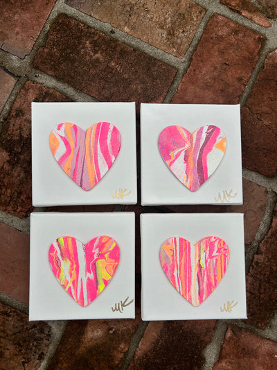 Sale 6x6 Color Delight Heart