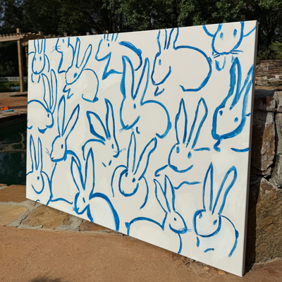 “Bunny Love" in Navy Blue