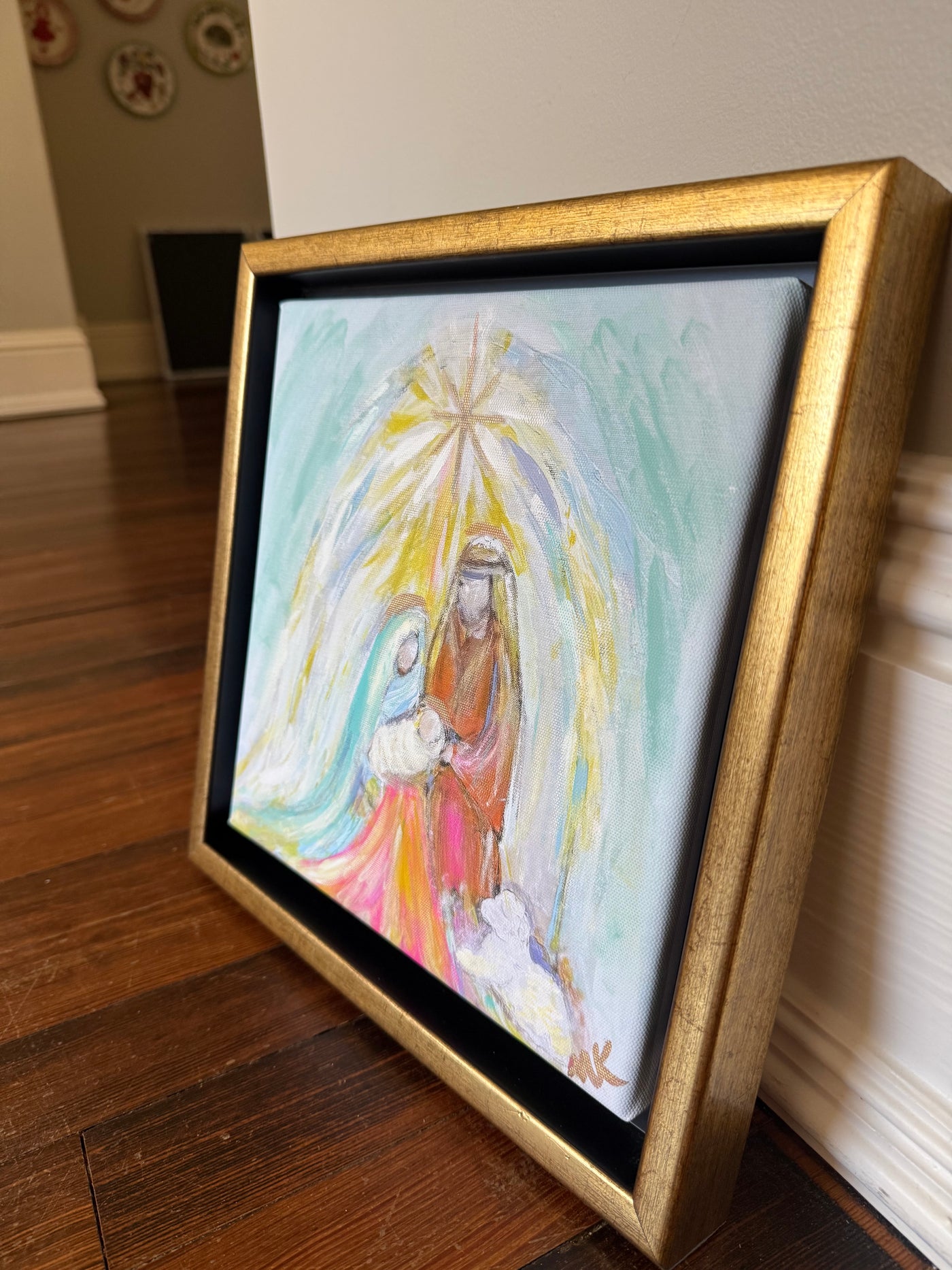 Seconds Sale Mini Framed “2025 Exclusive Nativity Joy to the World”