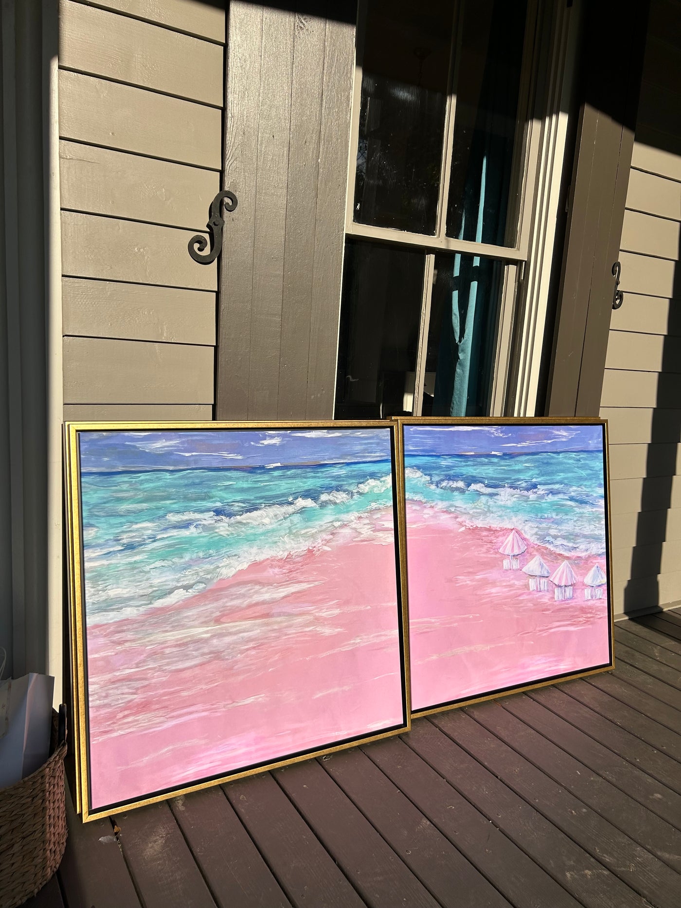 Set of 2 “Pink Paradise”