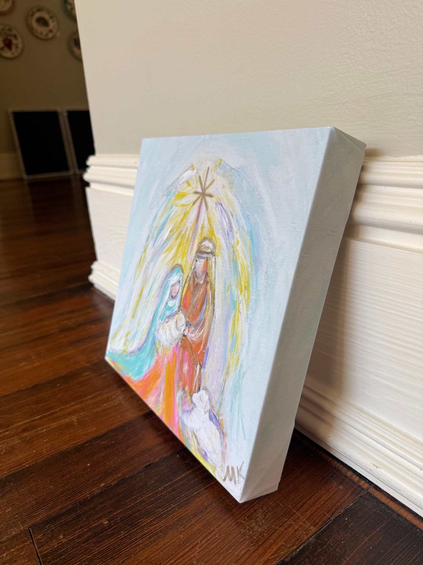 Flash Sale Mini Gallery Wrapped “2025 Exclusive Nativity Joy to the World”