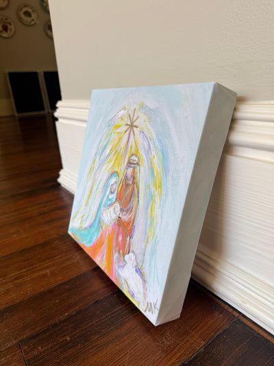 Flash Sale Mini Gallery Wrapped “2025 Exclusive Nativity Joy to the World”