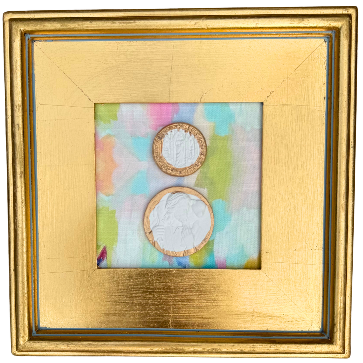 Framed Spring Fever Intaglio XXII
