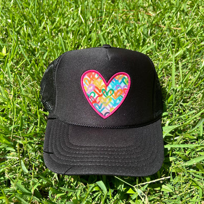 "Black Heart" Trucker Hat