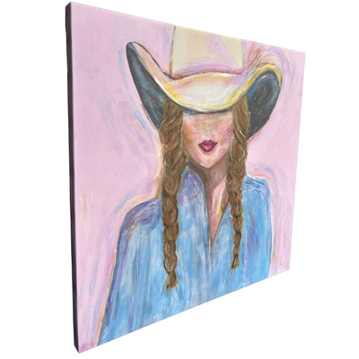 “Cowgirl Heart in Brunette”