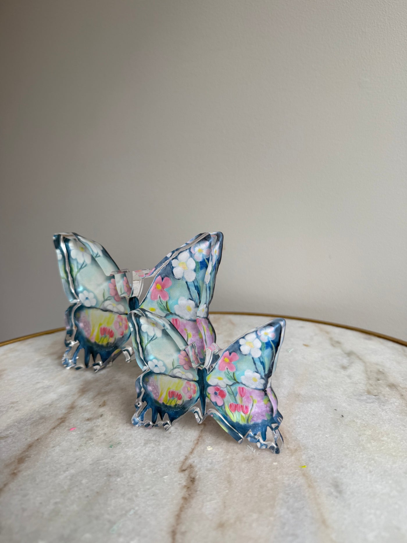 Seconds Sale “Daisy Butterfly” Acrylic Shelfie