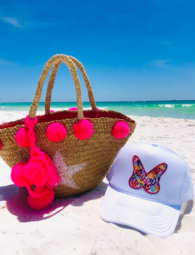 "White Butterfly" Trucker Hat