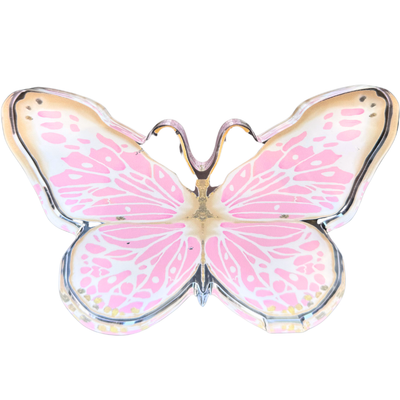 Pre Order “Pink/Tan Butterfly” Acrylic Shelfie