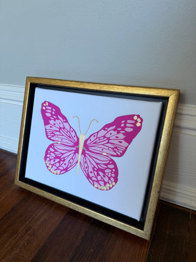 Seconds Sale Mini “Hot Pink Butterfly”