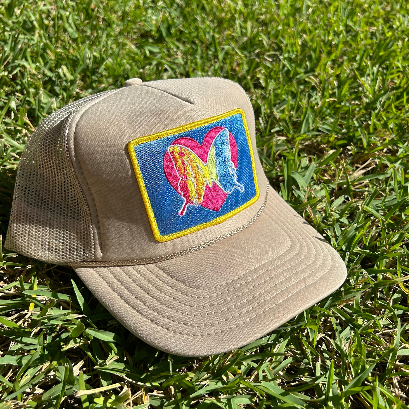 Limited Edition “Color Delight" Khaki Trucker Hat