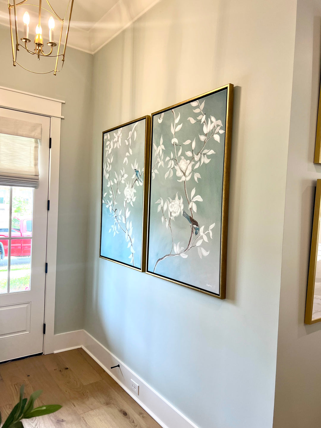 Chinoiserie Garden in Blue