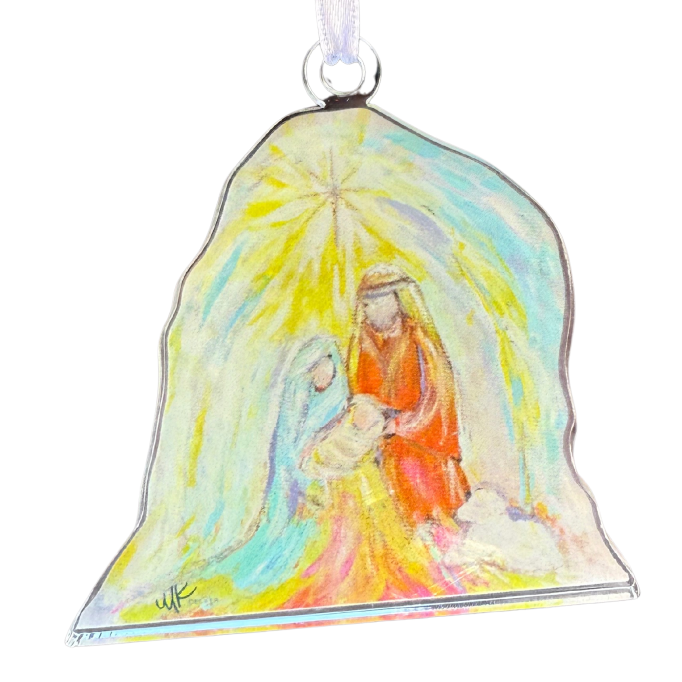 Pre Order “2025 Nativity ‘Joy to the World’” Acrylic Ornament