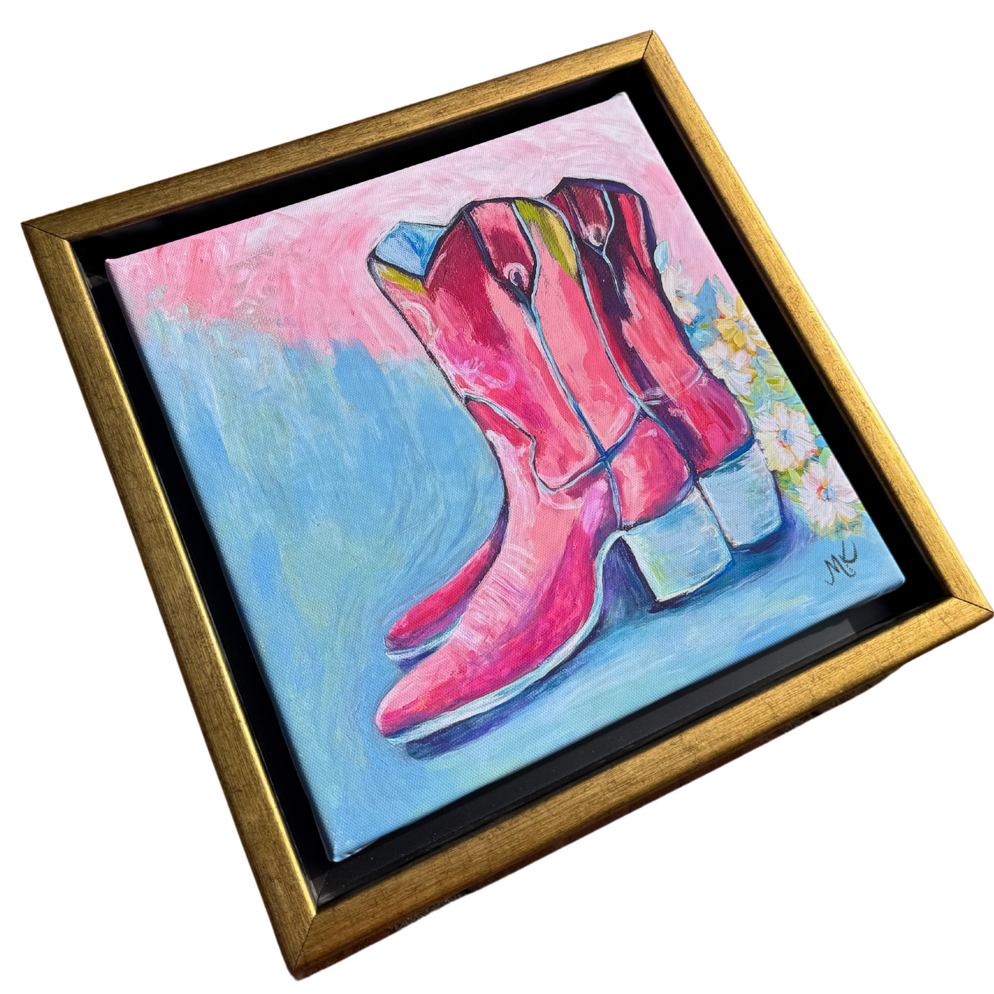 Mini "Head Over Boots in Love"
