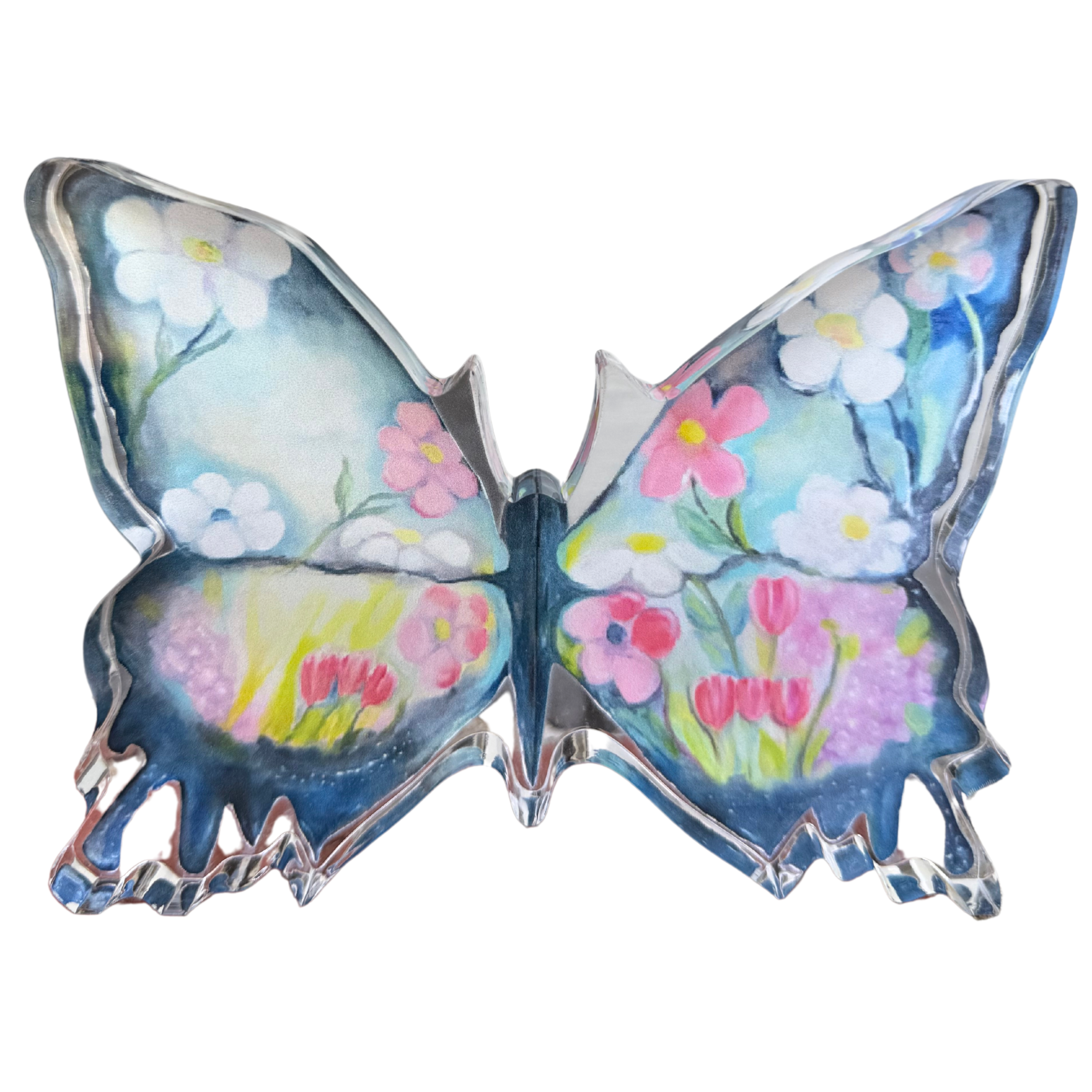 “Daisy Butterfly” Acrylic Shelfie