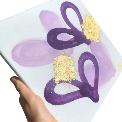 “All Purple" Mini Heart