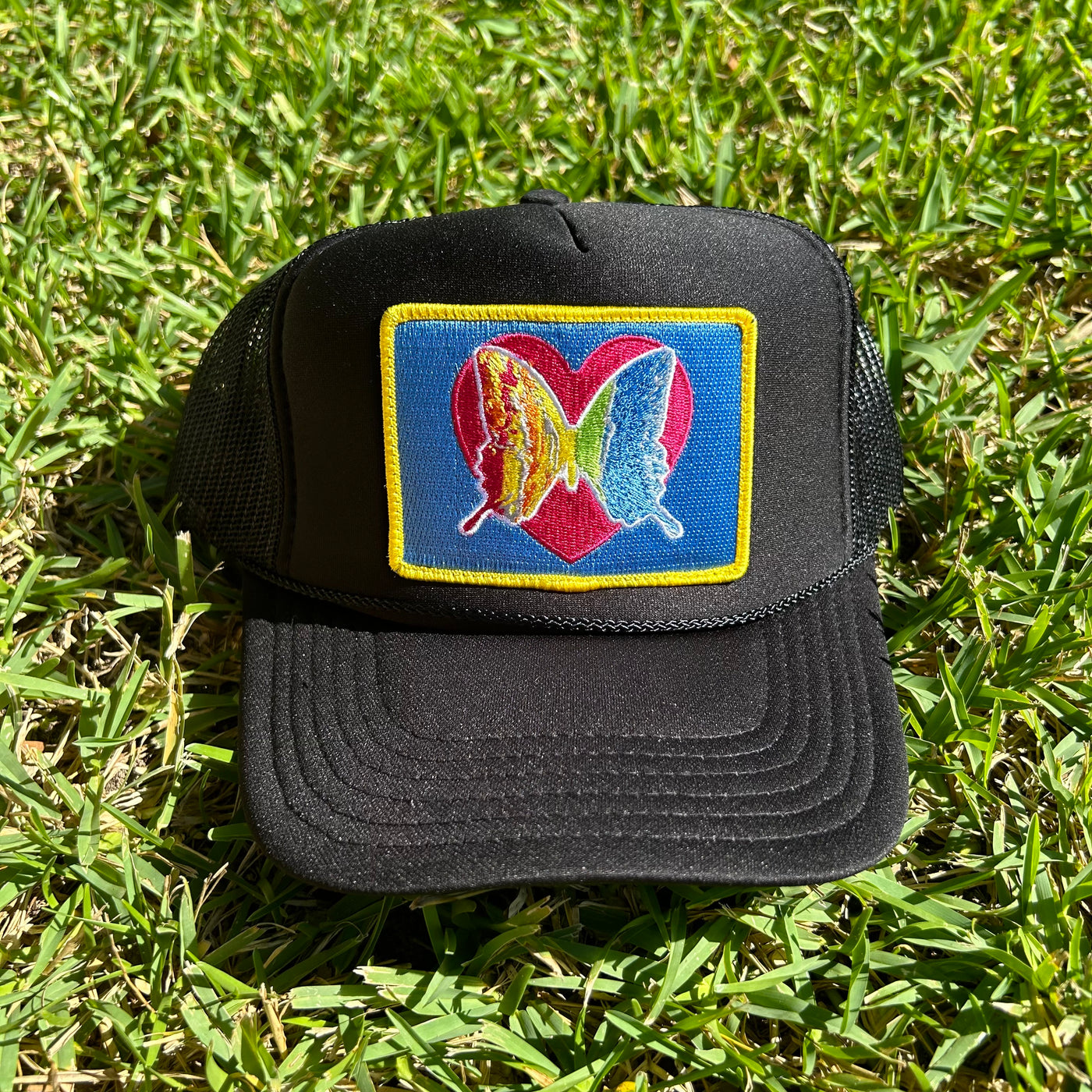 Limited Edition “Color Delight" Black Trucker Hat