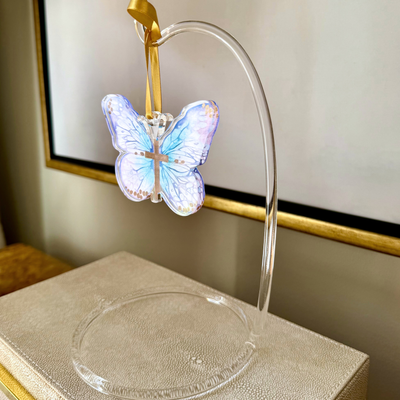 “Blue Cross Butterfly” Acrylic Ornament