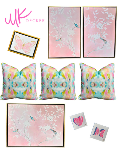 “Spring Fever” Sqaure Pillow