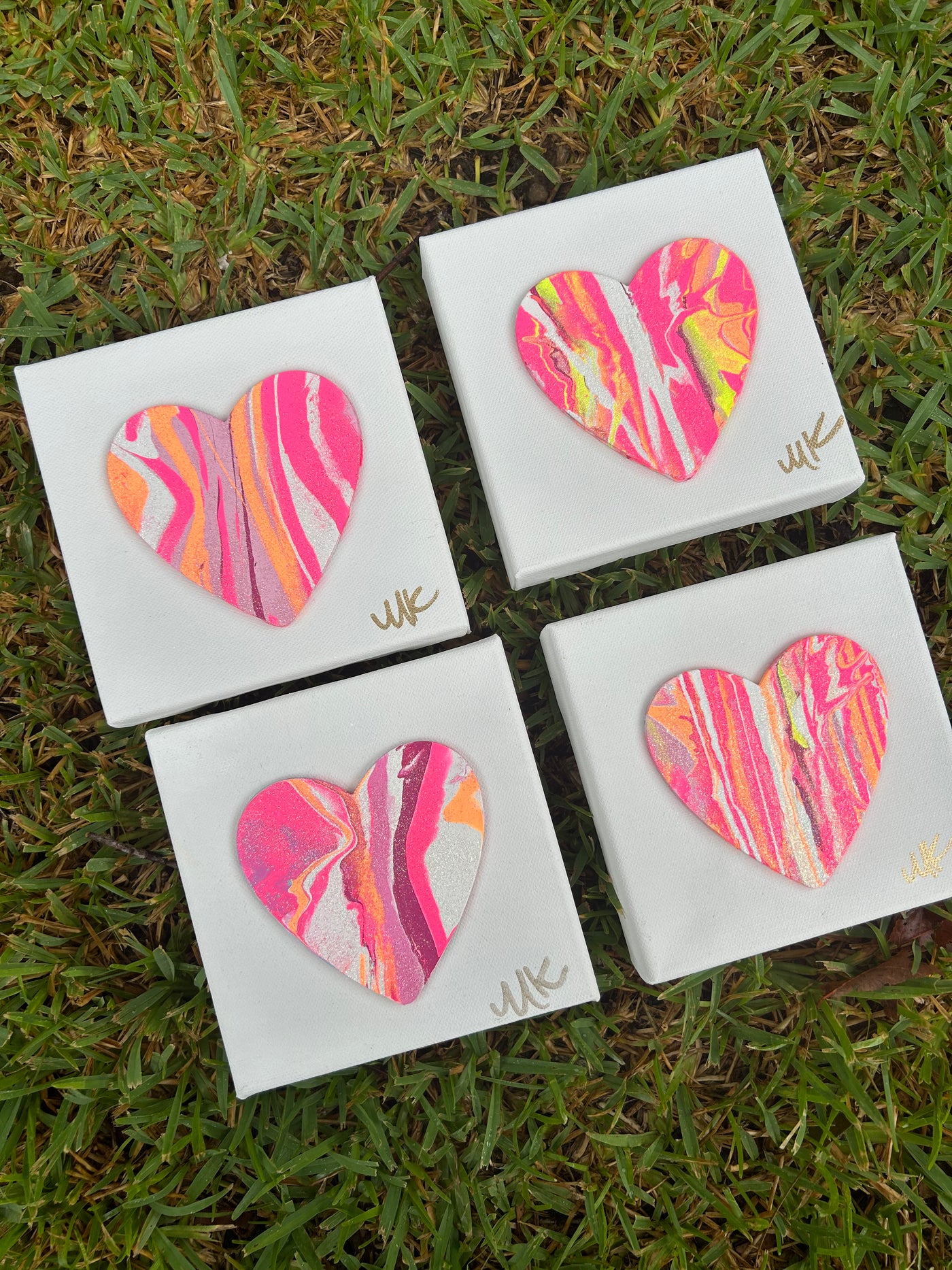 Sale 6x6 Color Delight Heart