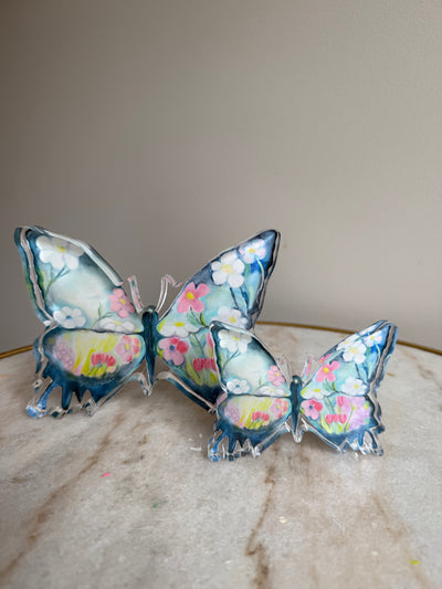 Seconds Sale “Daisy Butterfly” Acrylic Shelfie