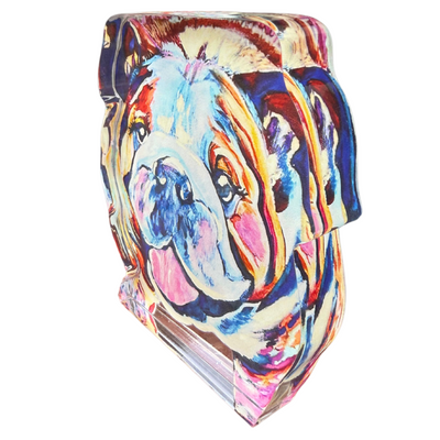 Pre Order “Happy Bulldog” Acrylic Shelfie