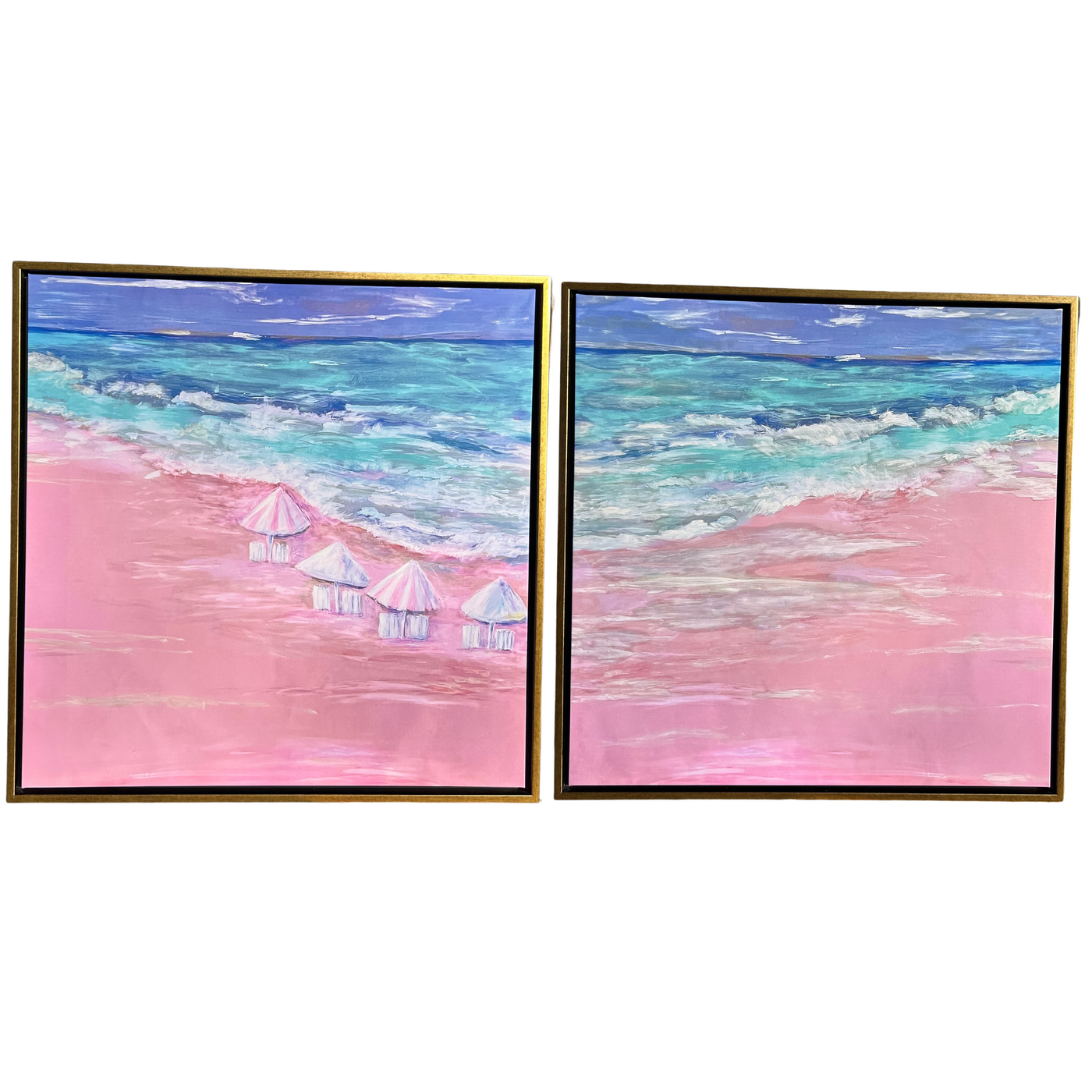 Set of 2 “Pink Paradise”