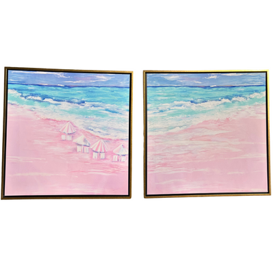 Set of 2 “Pink Paradise”