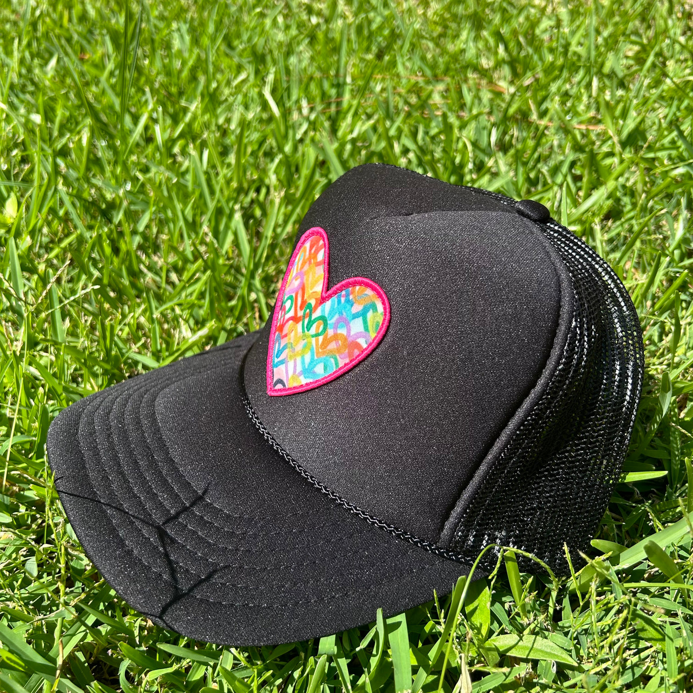 "Black Heart" Trucker Hat