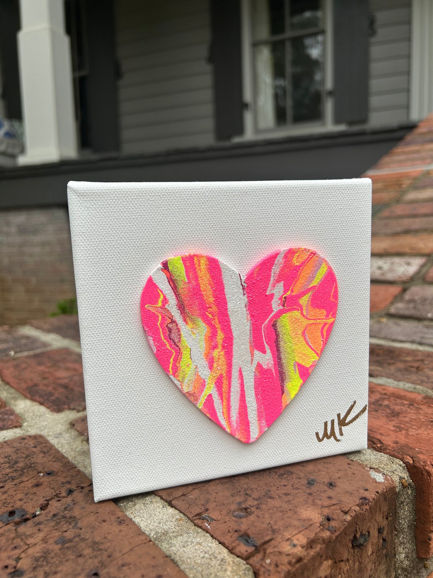 Sale 6x6 Color Delight Heart