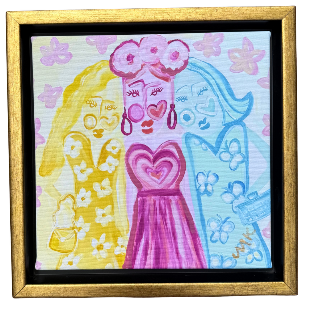 Mini “Faith, Hope, & Love” Proverbs 31 Lady Print – MKDecker Designs
