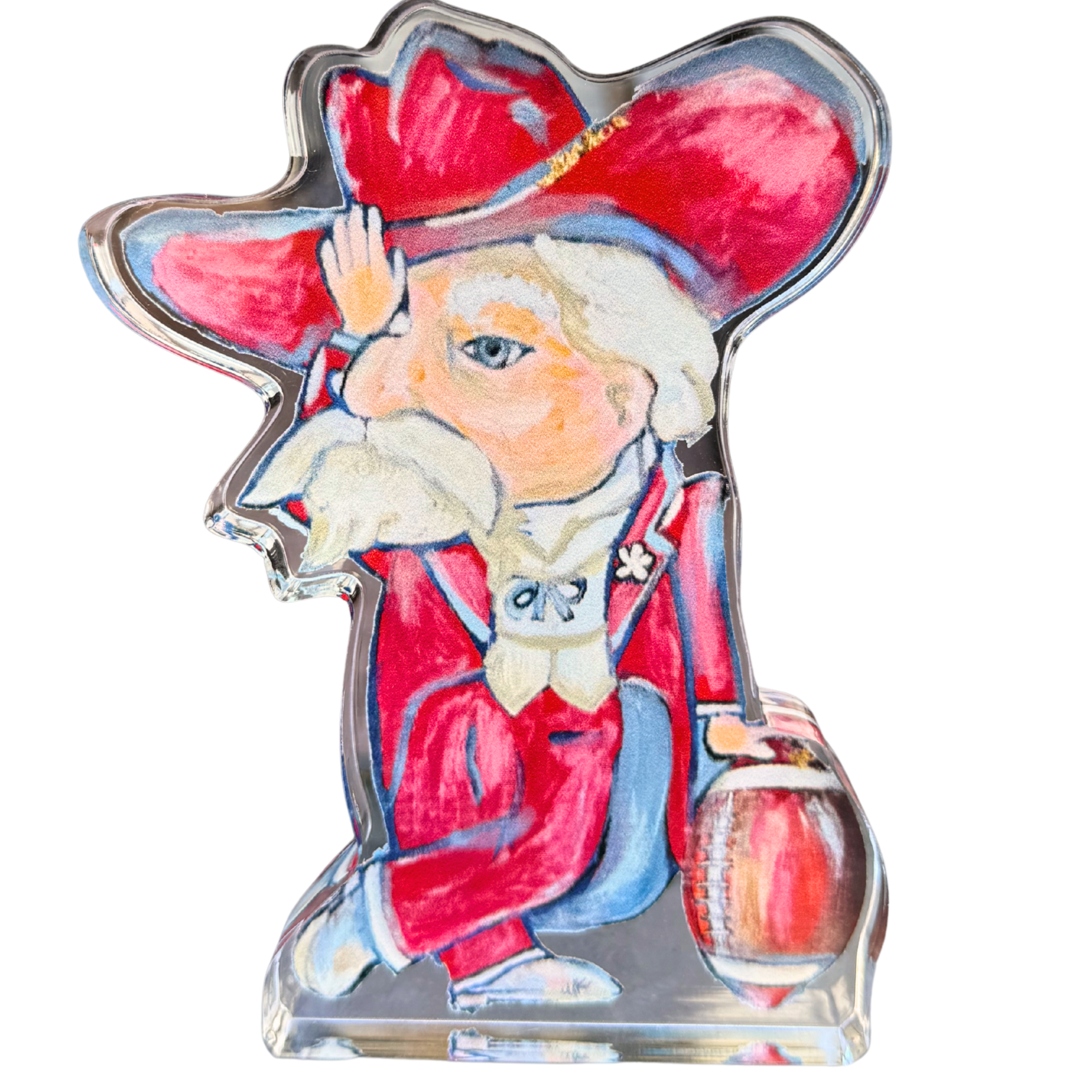 “Fins Up, Rebel Man!” Acrylic Shelfie