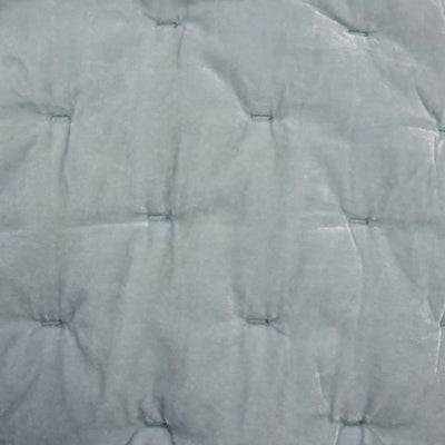 Princess Blue Faux Silk Velvet Quilt