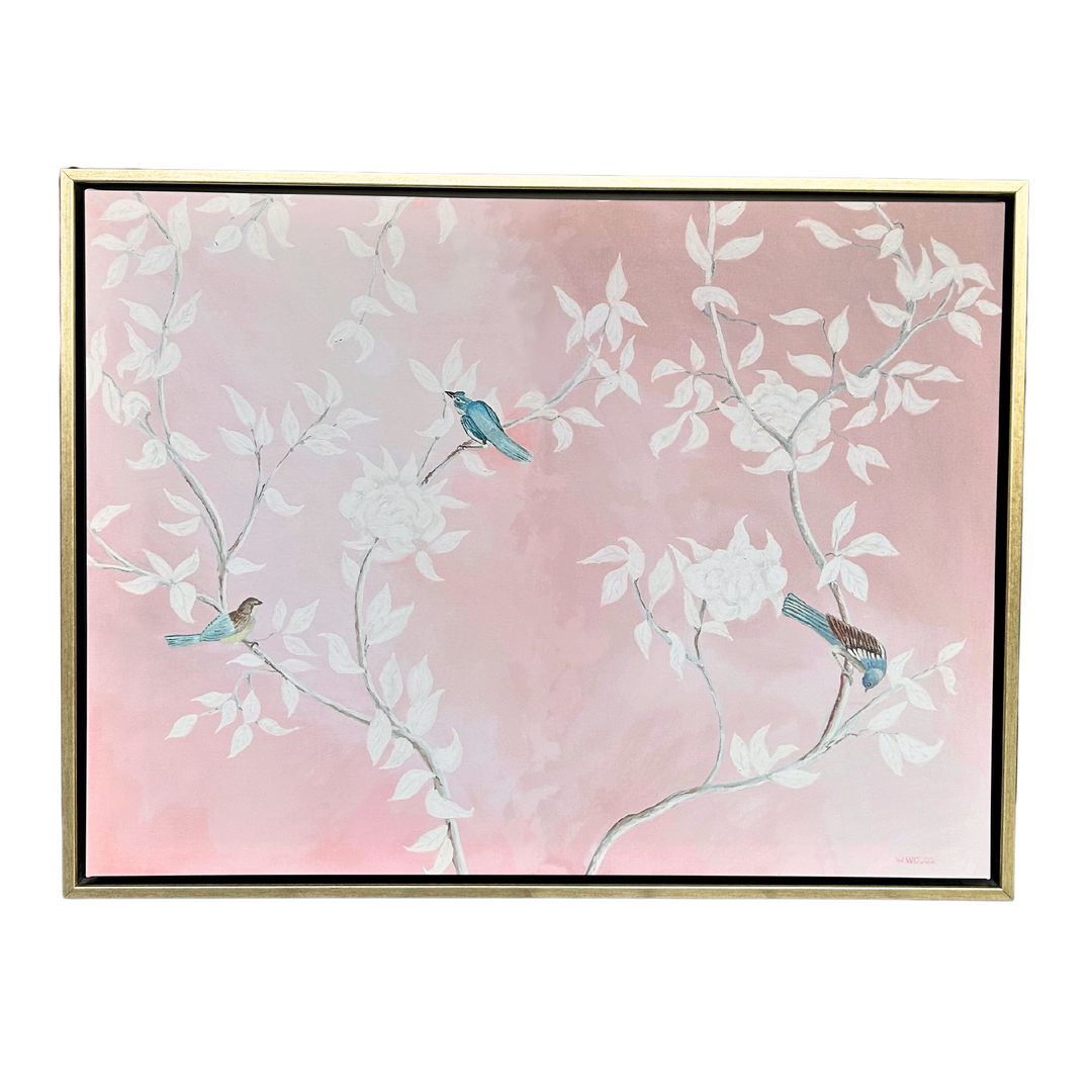 ☘️aiiKEN73*Garden☘️AG202606 Chinoiserie Garden in Blush