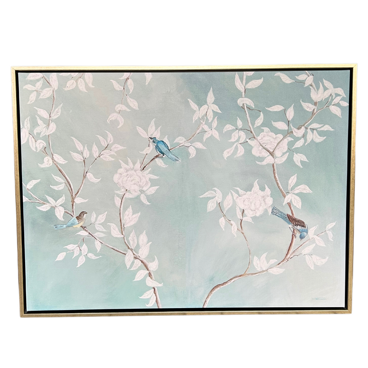 Chinoiserie Garden in Blue