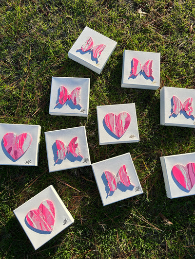 6x6 Color Delight Pink Heart