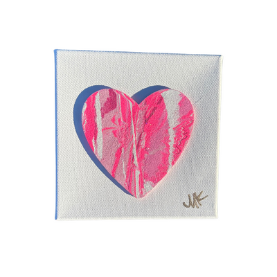 6x6 Color Delight Pink Heart