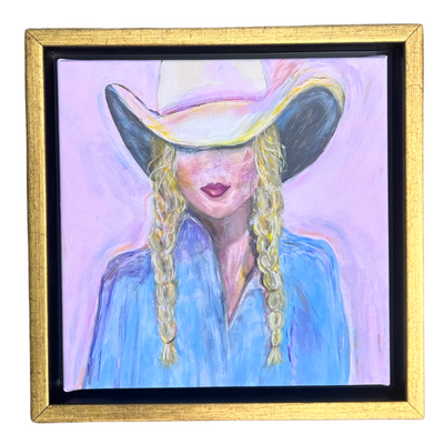 Mini “Cowgirl Heart in Blonde”