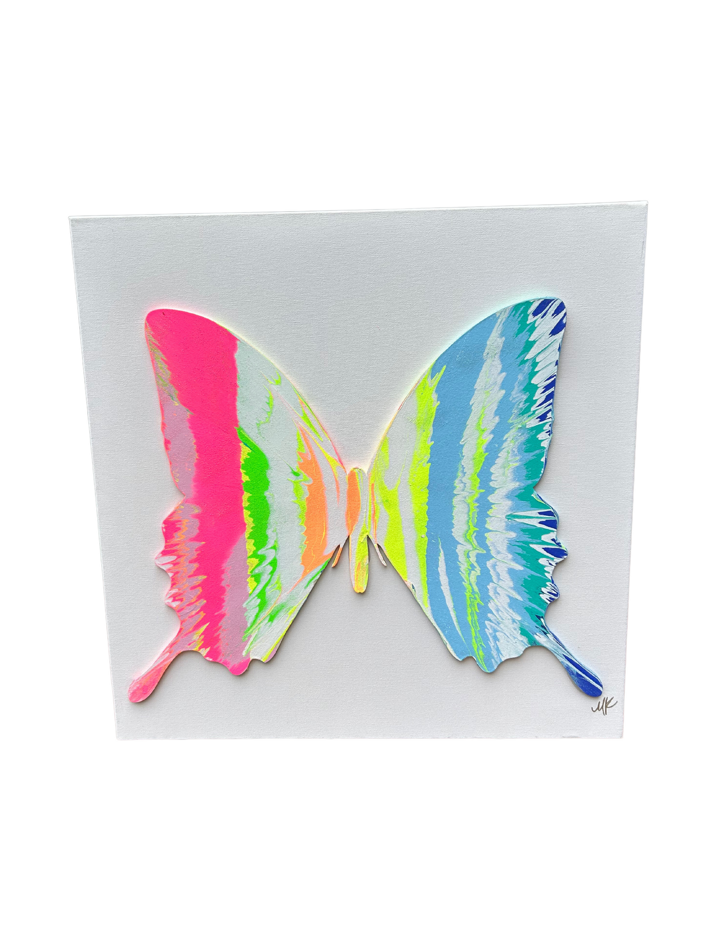 FLASH SALE  24x24 Color Delight Butterfly