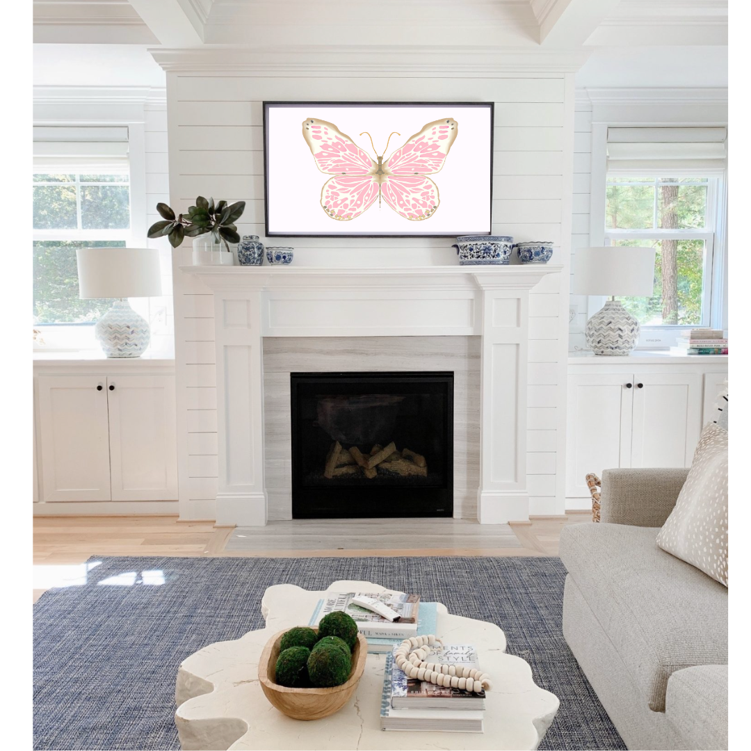 "Butterfly Set" Art Samsung Frame TV- Digital Download