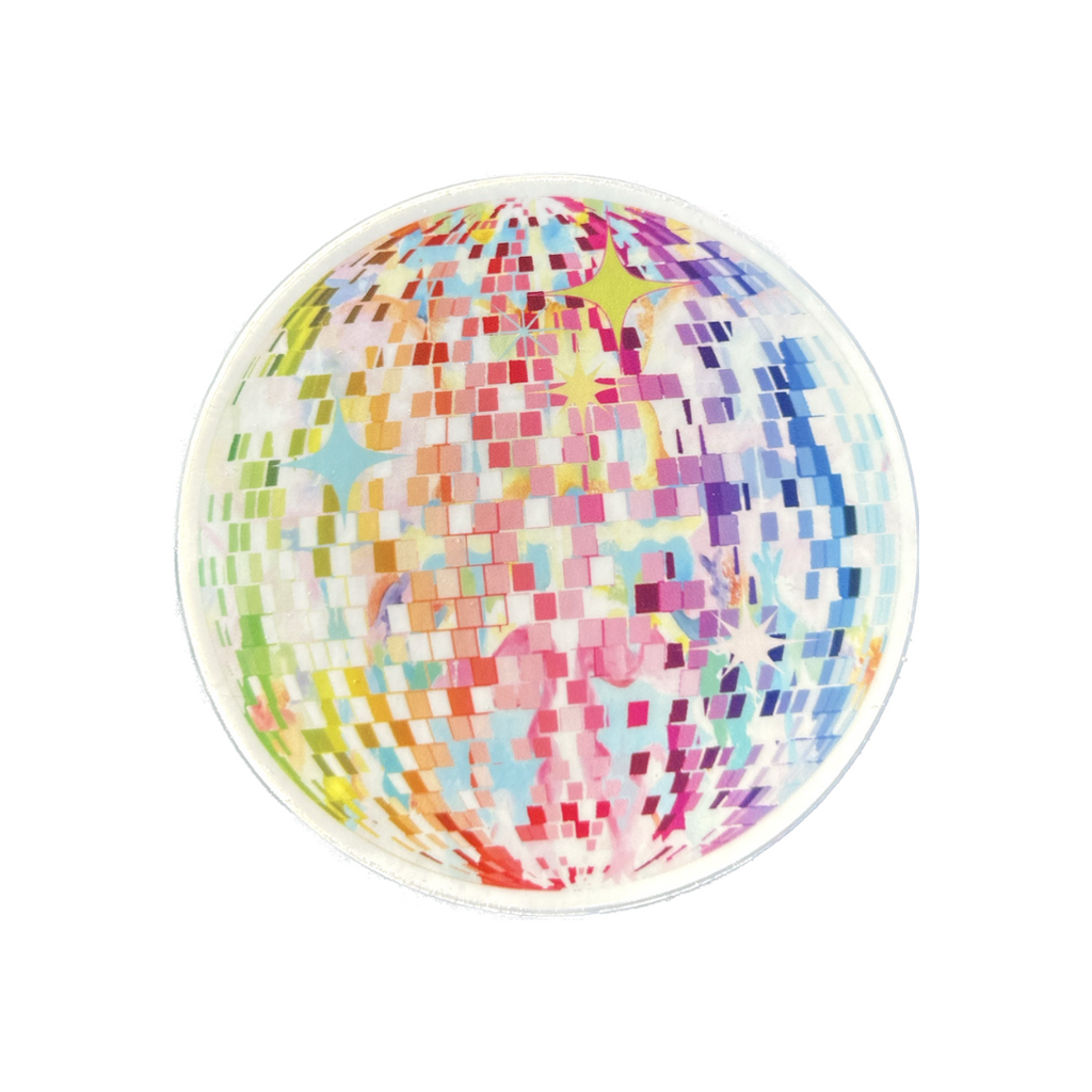 Disco Ball Sticker for Sale by chocoshatner