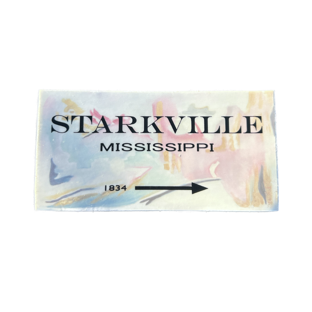 "Starkville" Sticker