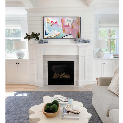 "Set of 3 Watercolor" Art Samsung Frame TV- Digital Download