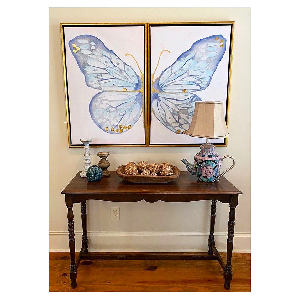 "Classic Blue" Butterfly