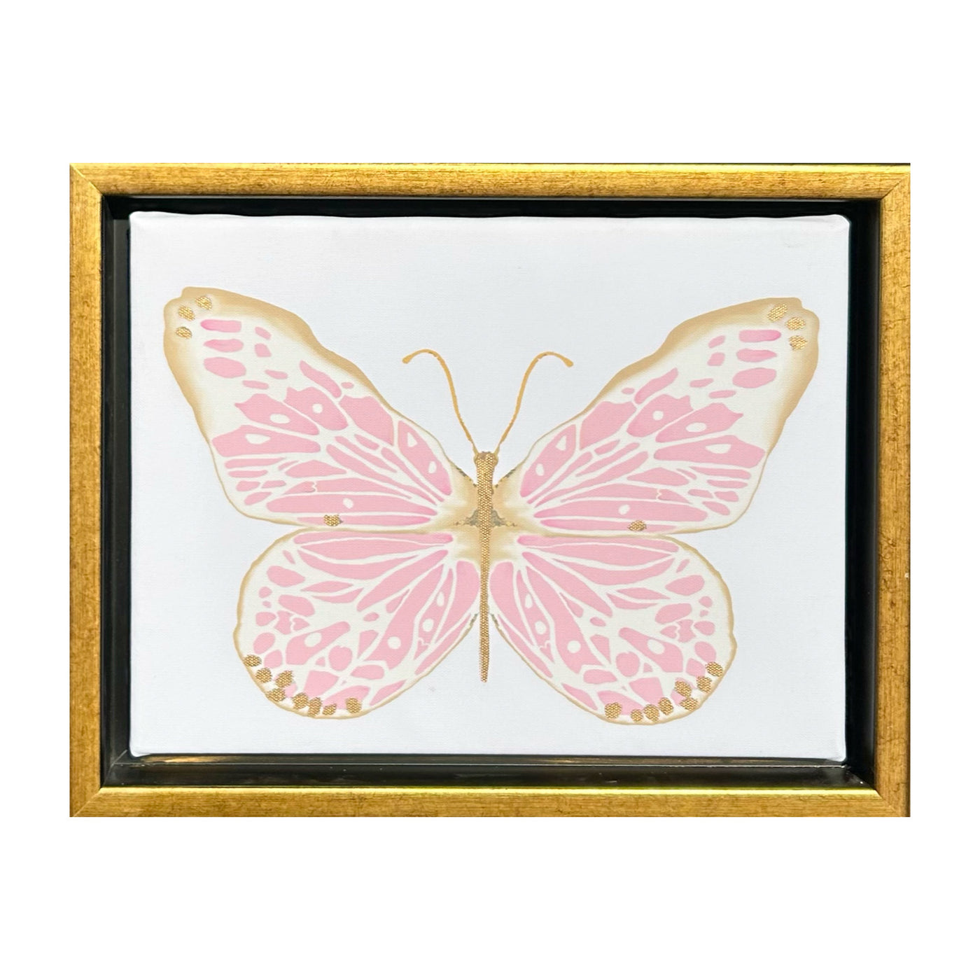 Mini “Pink/Tan Butterfly”