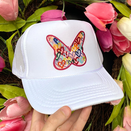 "White Butterfly" Trucker Hat